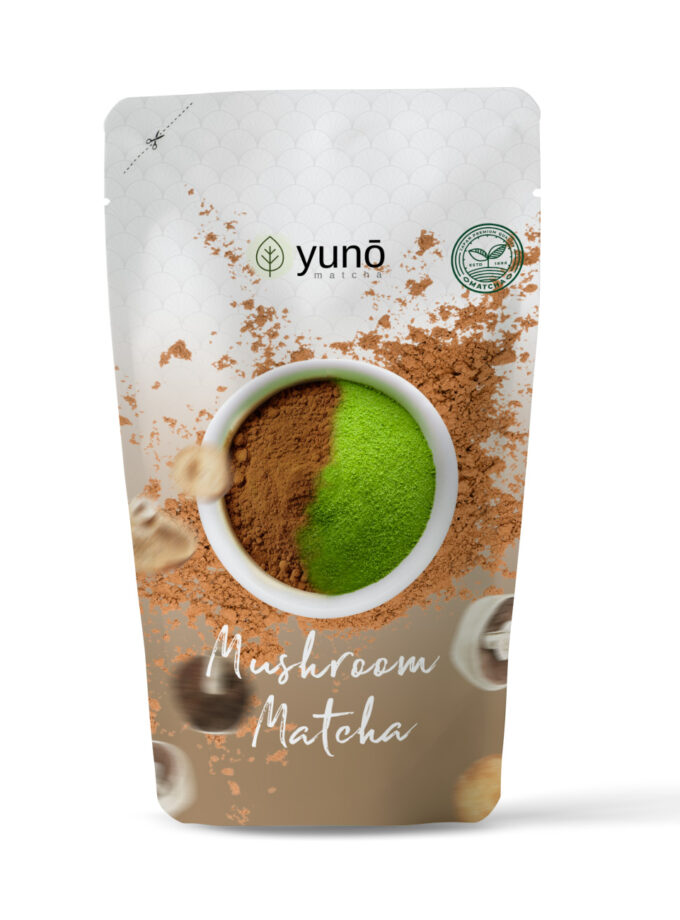 Mushroom Matcha Pulver