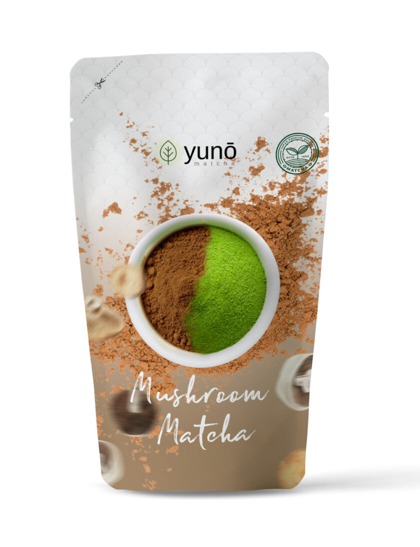 Mushroom Matcha Pulver
